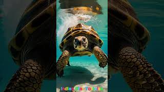 The Indian Star Tortoise facts animals tortoise naturesounds [upl. by Fernando]