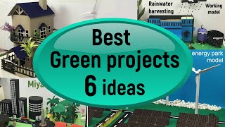 Green project ideas  Environmental protection and awareness models  Save Earth science projects [upl. by Junie625]