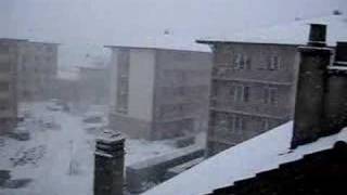 24032008 Pasquetta neve a Neuchatel [upl. by Gelhar]