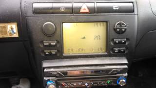 Seat Ibiza 2 FL radio po przeróbce [upl. by Anual]