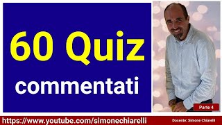 QUIZ 60 in diretta commentati da Simone Chiarelli  parte quarta 6102024 [upl. by Remmer949]