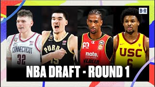 2024 NBA DRAFT LIVE  ROUND 1 ⏰ [upl. by Aerdnod]