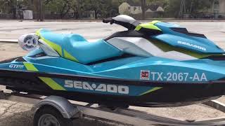 2015 Sea Doo GTI SE 130 Memphis sound system [upl. by Nell]