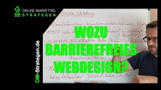 Barrierefreies Webdesign einfach und verständlich erklärt [upl. by Witty]