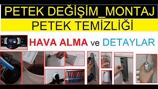 Petek nasıl sökülür takılır değiştirilir montaj Petek nasıl temizlenir Peteğin havasını almak [upl. by Dole934]