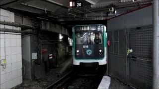 Paris MP59 Métro 4  Boucle de Porte dOrléans [upl. by Ainat]