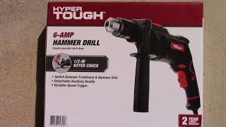 Hyper Tough hammer drill review [upl. by Eciram]