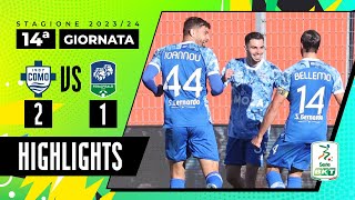 Como vs Feralpisalò 21  Buona la prima per Mister Cesc Fabregas  HIGHLIGHTS SERIE BKT 2023  2024 [upl. by Akirdnwahs346]