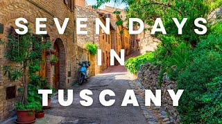 Escape to Tuscany Your Epic 7Day Itinerary 2024  Travel Guide 🇮🇹 [upl. by Acsehcnarf]