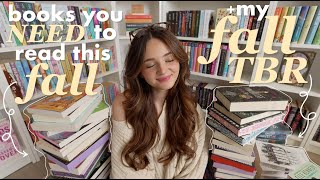 books you NEED to read this fall🕯️🍂  my fall tbr [upl. by Suiramad935]