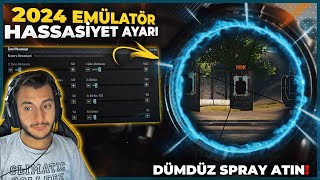 2024 EMÜLATÖR HASSASİYET AYARLARI NASIL OLMALI  PUBG MOBİLE [upl. by Rollie540]