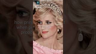 princess dianas first reaction on propose royalfamily princessdiana [upl. by Yrruc]