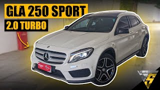 GLA 250 SPORT 2016 COM KIT AMG  REVIEW COMPLETO [upl. by Nedmac]