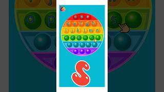 lowercase abc song abc small and capital letters  small abc song staylittlechannel abc with popit [upl. by Lowney]