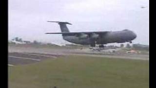 Lockheed C141 Starlifter Take Off [upl. by Sheelagh668]