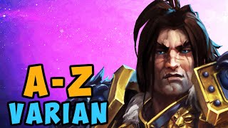 Varian A  Z  Heroes of the Storm HotS Gameplay [upl. by Thom]