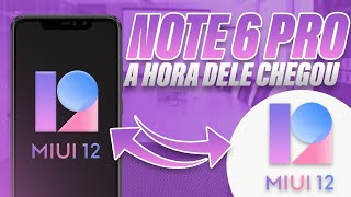 MIUI 12  REDMI NOTE 6 PRO GLOBAL ESTÁVEL 12010 A HORA DELE CHEGOU 🔥🔥🔥 [upl. by Eirojam766]