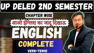 Complete English  up deled 2nd semester english class  VERB  TENSE  deled english [upl. by Aihsekyw431]