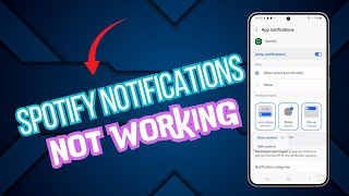 How To Fix Spotify Notifications Not Working On Galaxy S24 [upl. by Scopp]