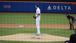 Jacob deGrom Pitching Mechanics Home Plate View [upl. by Magdalena255]