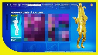 Danse MERCREDI 🤯  Boutique Fortnite du 8 Fevrier 2024 [upl. by Bohs]