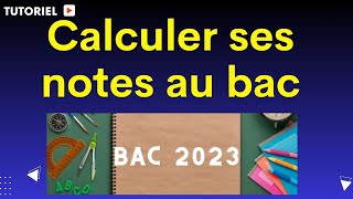 Simulateur bac 2023 comment calculer ses points pour le bac [upl. by Anaujahs]