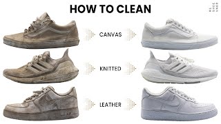 How To Clean Your White Sneakers  The Best Method [upl. by Alyar]