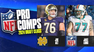 2024 NFL Draft Player comps for top prospects  CBS Sports [upl. by Tertia218]