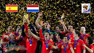 Spain vs Netherlands 10  FIFA World Cup Final 2010  All Goals amp Highlights Full HD [upl. by Attenra]