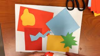 Henri Matisse Collage for Kids [upl. by Ettenwahs]