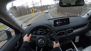 2021 MAZDA CX5 POV Test Drive and impressions [upl. by Nesline]