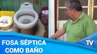 Utilizan fosa séptica planta no funciona [upl. by Yug438]