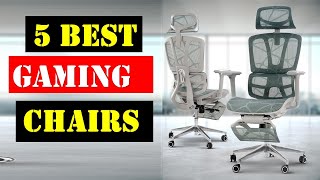 Best gaming chairs 2024  Top 5 Best gaming chairs  Review [upl. by Thane926]