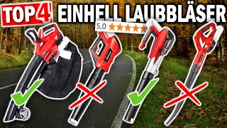 Die besten Laubbläser von Einhell Testsieger 2024 🔥  Top 4 Einhell Laubbläser [upl. by Eybba]