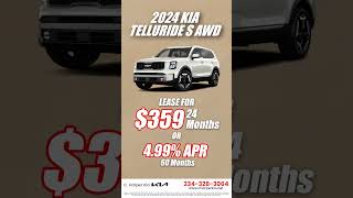 2024 Kia Telluride S AWD 359Month Lease or 499 APR for 60 Months [upl. by Analim531]