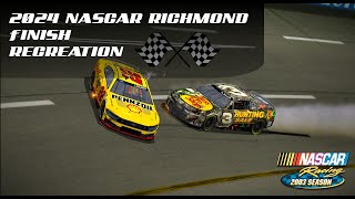 2024 Richmond Finish Recreation  NASCAR Racing 2003 Season [upl. by Codd]