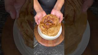 Easy Lachha Paratha Recipe  shorts [upl. by Iy897]