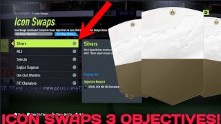 HOW TO COMPLETE ICON SWAPS 3 OBJECTIVES FAST UNLOCK ICON SWAPS 3 TOKENS QUICKLY  FIFA 22 [upl. by Alhan843]