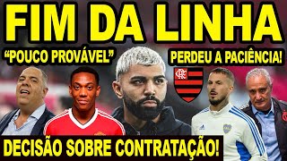 FLAMENGO CONFIRMA FIM DA LINHA PARA GABIGOL TITE PERDEU A PACIÊNCIA COM JORNALISTA MENGÃO DECIDE [upl. by Votaw68]