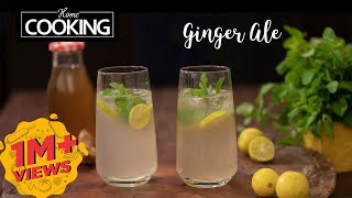 Ginger Ale  Drink Recipe  Refreshing Drinks  Ginger Lemon Drinks [upl. by Eadahc]