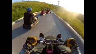 Full Course Skyline Luge Calgary Alberta [upl. by Hong]