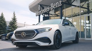 The All New 2024 MercedesBenz E350 Sedan Is Here  Star Motors [upl. by Ynaiffit]