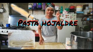 PASTA HOJALDRE perfecta paso a paso súper FACIL de hacer [upl. by Eenttirb]