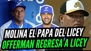 LICEY Bota Su MANAGER Offerman De Regreso l Molina La Pesadilla Del Licey Vs Aguilas [upl. by Thora]