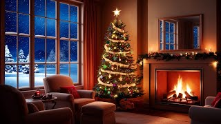 Christmas Fireplace 2024  Veldig effektiv meditasjonsmusikk for Lullaby og behandling av stress [upl. by Aldredge281]