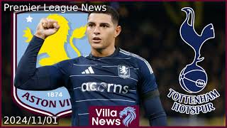 View Emery to axe 33 player  Aston Villa predicted XI v Tottenham [upl. by Ardie]