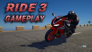 RIDE 3  Honda CBR1000RR Fireblade Gameplay  Free Roam [upl. by Lipsey]