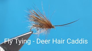 Fly Tying  Deer Hair Caddis Fly [upl. by Yve]