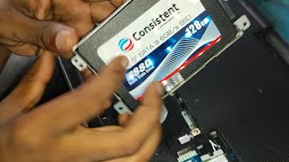 How To Replace HDD By SSD in Laptop  SSD Installation In DELL P51F Laptop [upl. by Bron]