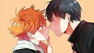 Hinata x kageyama kiss scene🤫 [upl. by Waers]